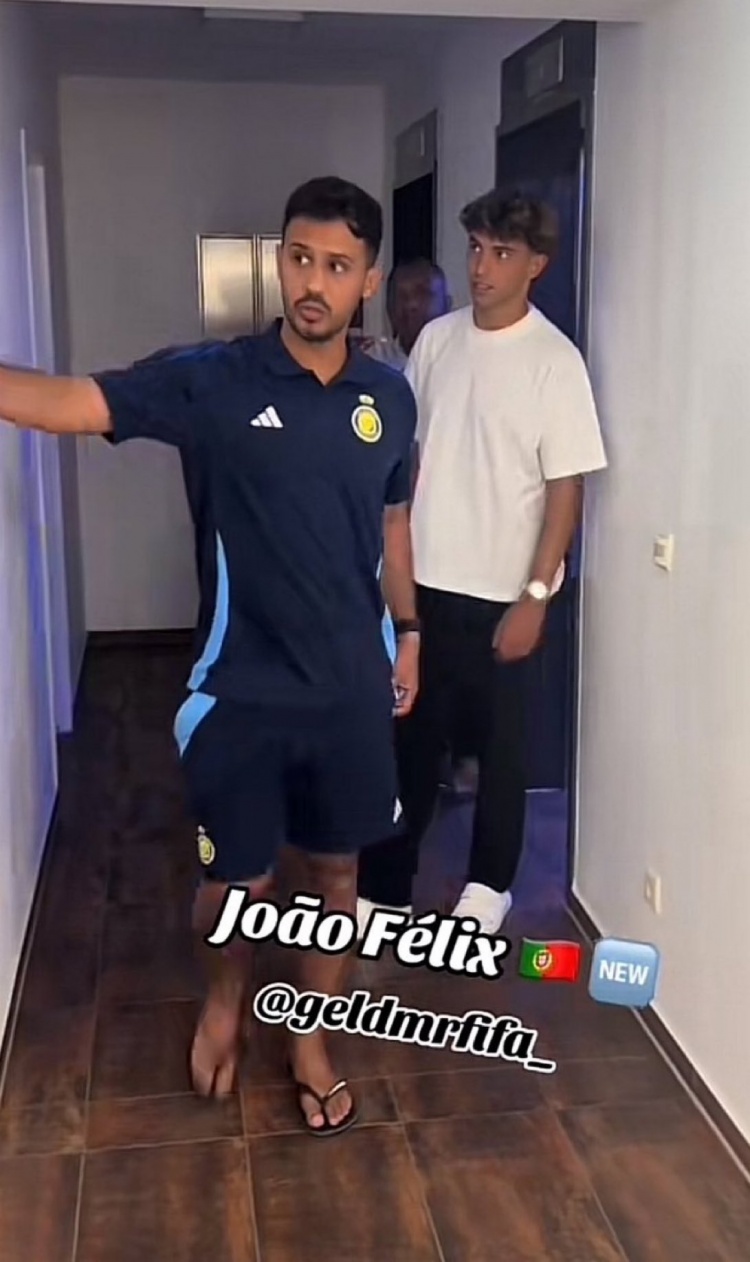 加盟在即，沙特媒体：菲利克斯正参观利雅得胜利营地