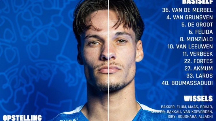 加油!20岁中国前锋王博豪首次进入荷乙邓伯什大名单