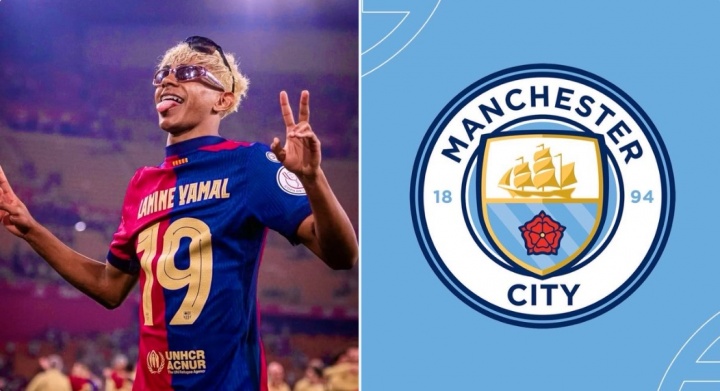 记者:曼城长期追求亚马尔未果,认为错过了梅西就必须得到亚马尔